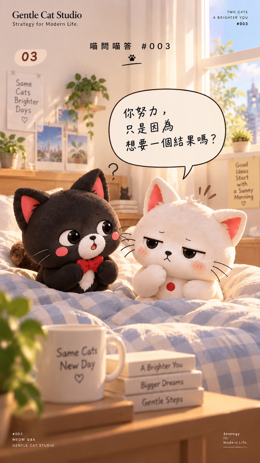 小白：你努力，只是因為想要一個結果嗎？