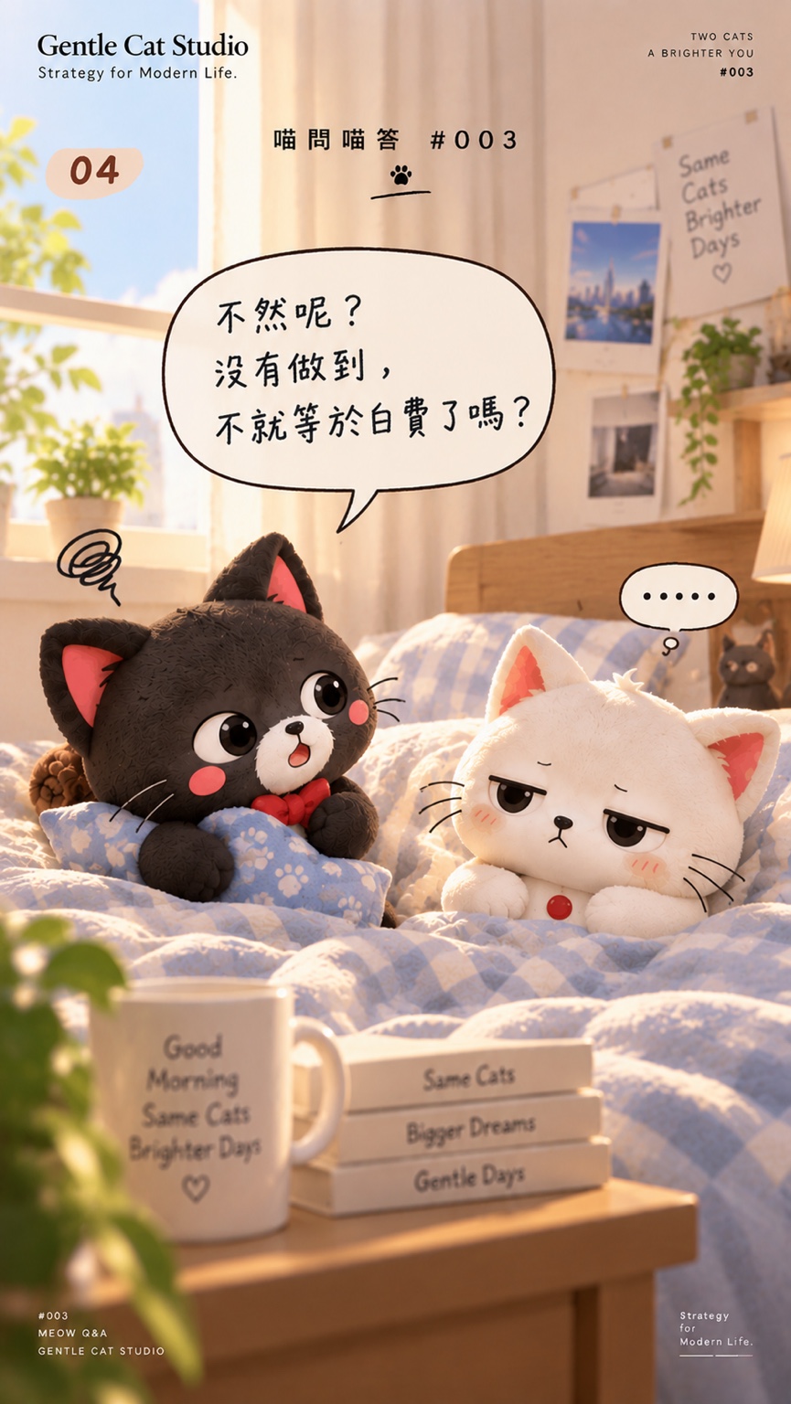 Jasper：不然呢？沒有做到，不就等於白費了嗎？